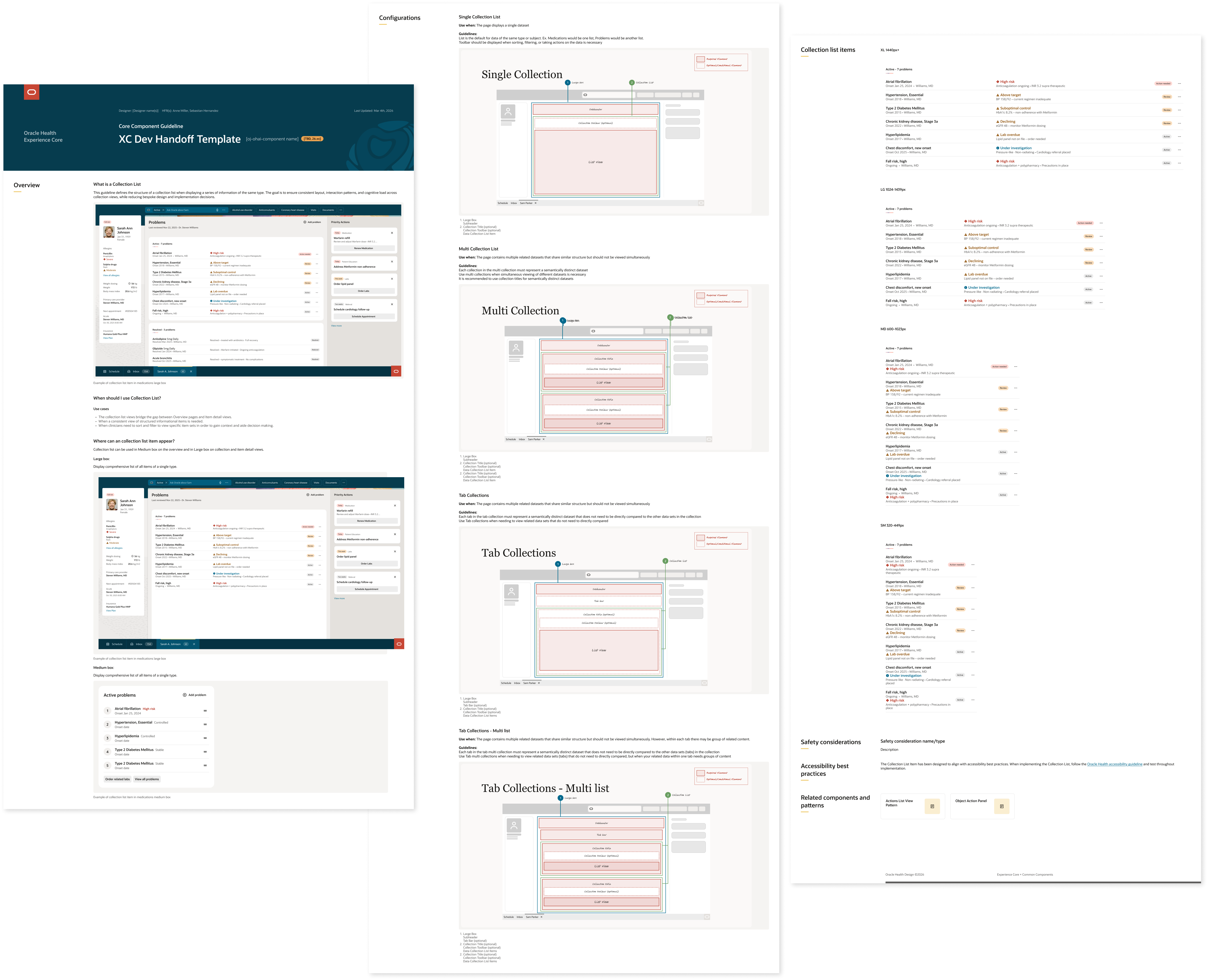 Figma and Storybook List Components
