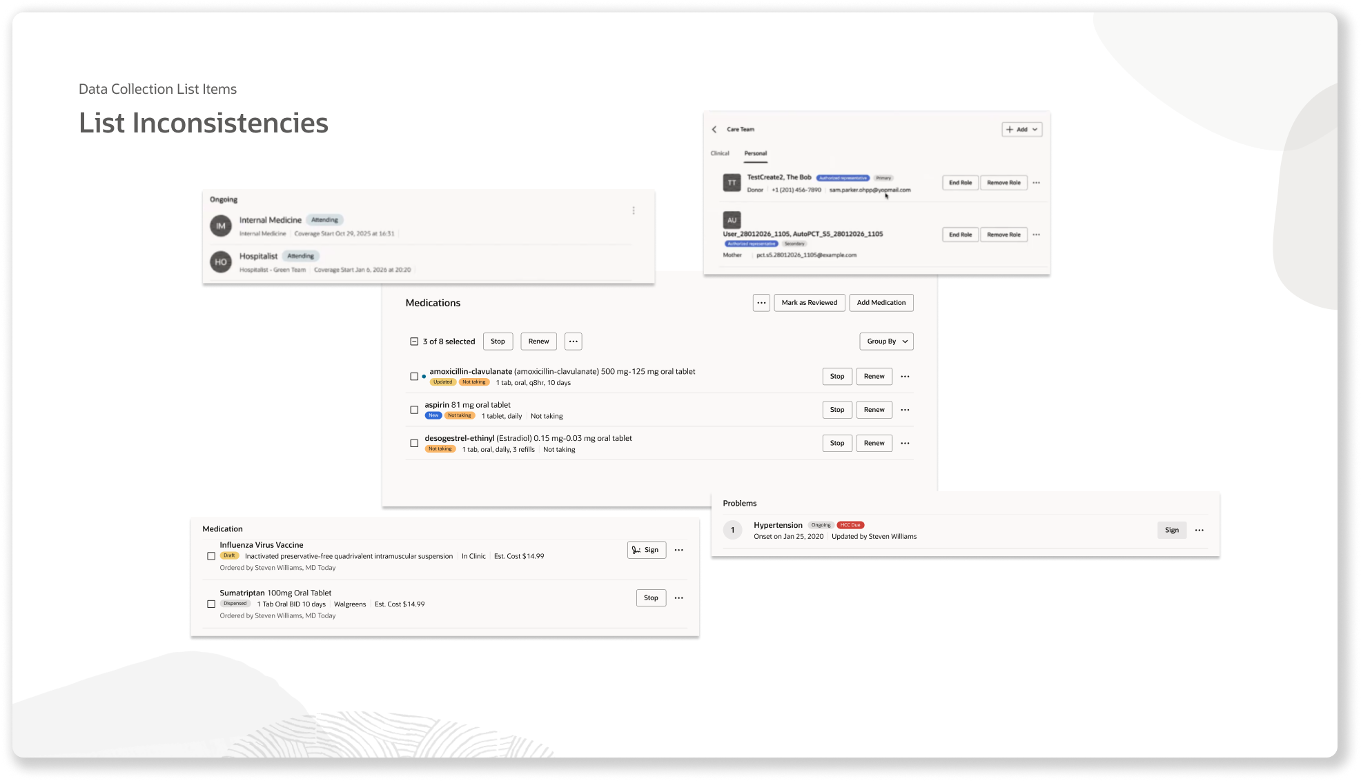 Figma and Storybook List Components