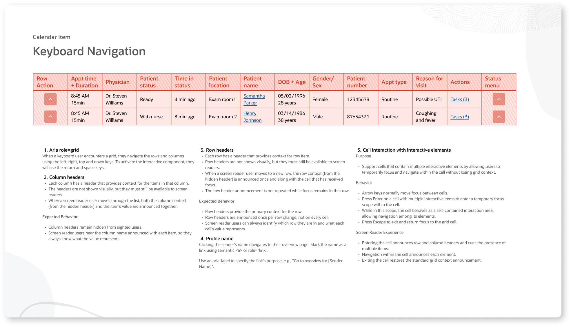 Figma and Storybook List Components